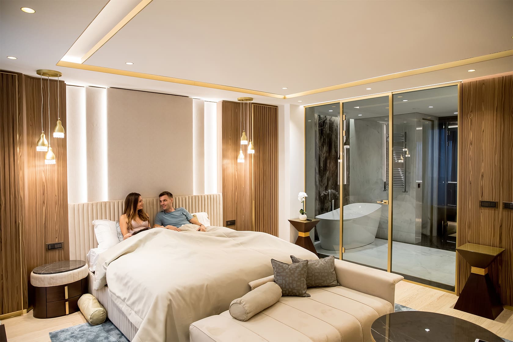 Helles renoviertes Interieur